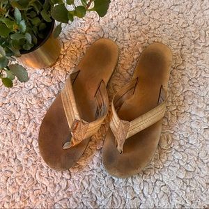 Women’s Leather Rainbow Sandals